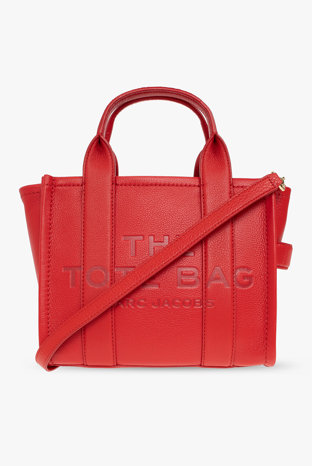 Marc jacobs red online tote bag